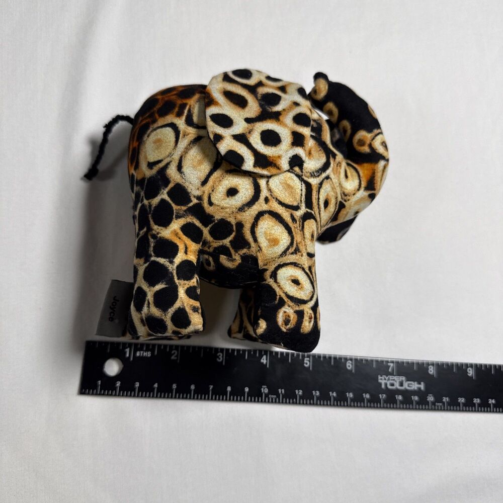 Uganda Colorful Stuffed Elephant Joyce Made By Watoto Hand Made World Art